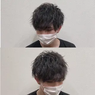 ショート ウォーレントリコミ ニューヨーク所属・メンズ特化 北爪 龍一のヘアスタイル