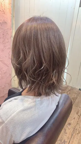 ミディアム カラー 🦋艶モテカラー/ヘ アセット🦋YURIのヘアスタイル