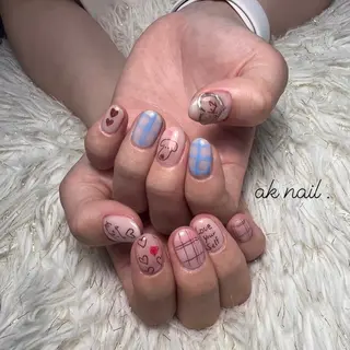 ネイル ak nail .のネイルデザイン