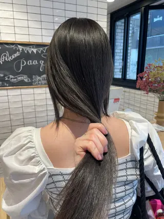 ミディアム カラー カラー/レイヤー/ 髪質改善/PAAQのヘアスタイル