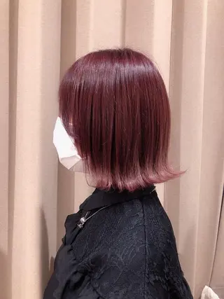 ショート カラー ヘアアレンジ 女性スタイリスト専門サロン Zina 天神所属・NANA/trend style🕊🍑のヘアスタイル