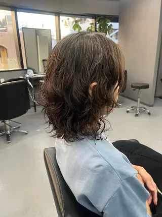 ミディアム メノン ナナのヘアスタイル