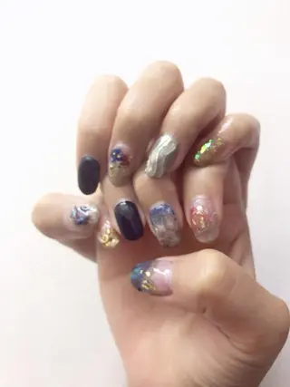 ネイル 🎀12/08ご予約 ◎ 本田 知美🎀のネイルデザイン