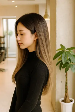 ロング カラー 頓所 大昂のヘアスタイル