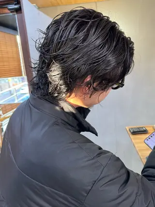 メンズ アキト/ メンズ/透明感暗髪のヘアスタイル