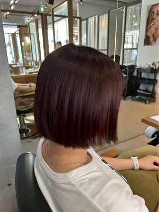 カラー 🎀FERlA池田店 永谷日和🎀のヘアスタイル