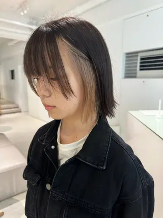 カラー MAO SHIRATOのヘアスタイル