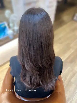 カラー 🤍FLEAR 白濱 かえで🎀.⋆のヘアスタイル