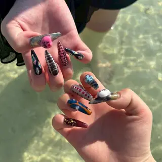 ネイル 小川 柚香のネイルデザイン