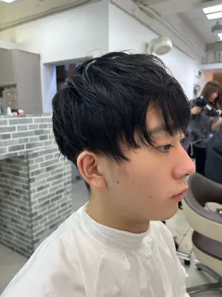 ショート メンズ 大内 雅生のヘアスタイル