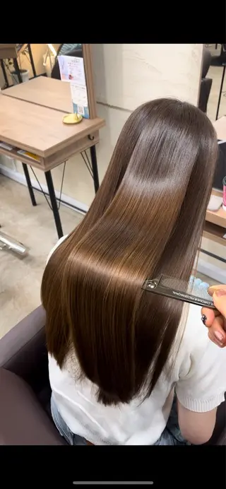 ロング ANFINI所属・長崎 妃日衣のヘアスタイル
