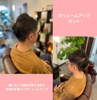 メンズ 薄毛専門 メンズカットREEのヘアスタイル