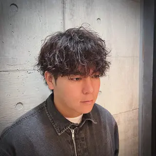 メンズ メンズ特化/パーマ/ メッシュ/竜成のヘアスタイル
