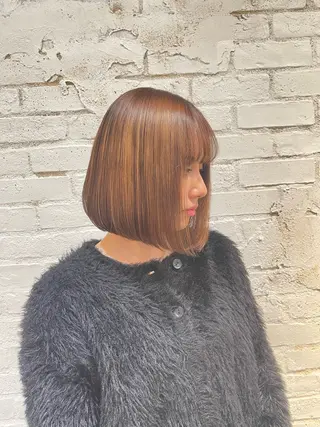ショート luce所属・千代 夏輝のヘアスタイル