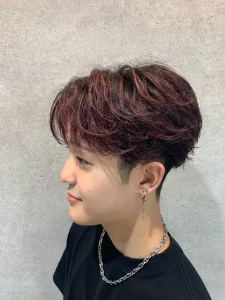 ミディアム メンズ メンズ🐺カラー／ 垢抜け🔥木村晴希のヘアスタイル