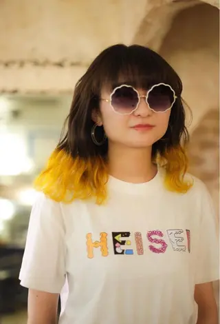 ミディアム nico 。のヘアスタイル