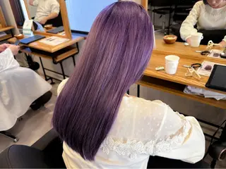 ロング カラー affect 上大岡所属・《髪質改善・縮毛矯正 /ブリーチ》坂本爽のヘアスタイル