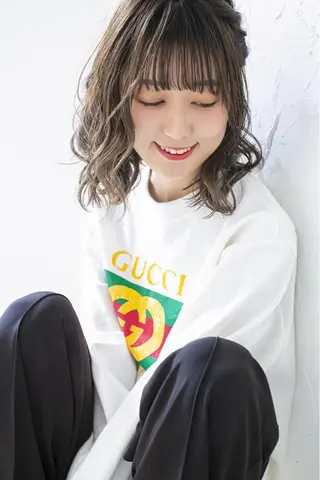 ミディアム カラー ヘアアレンジ 🧙『店長』平田 祥己✨のヘアスタイル