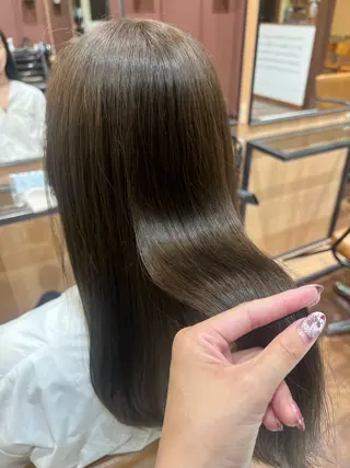 セミロング カラー 🌻井上 マリー🌻のヘアスタイル