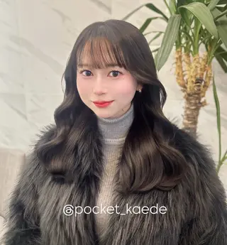 カラー 🤍韓国ヘア/ 楓🤍のヘアスタイル