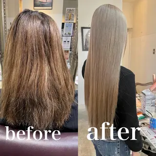 セミロング カラー AMRITA所属・men'sｶｯﾄ ﾊﾟｰﾏ🫧ｼｵﾝのヘアスタイル