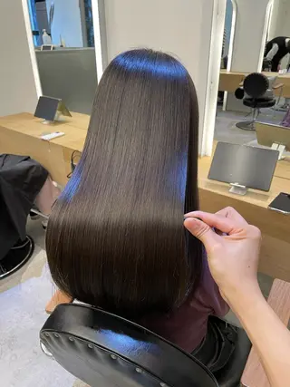 セミロング 💍美髪矯正💍 山田 涼也のヘアスタイル