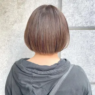 ショート カラー ヘアアレンジ MiU所属・韓国×髪質改善×美髪 縮毛矯正×レイヤーのヘアスタイル