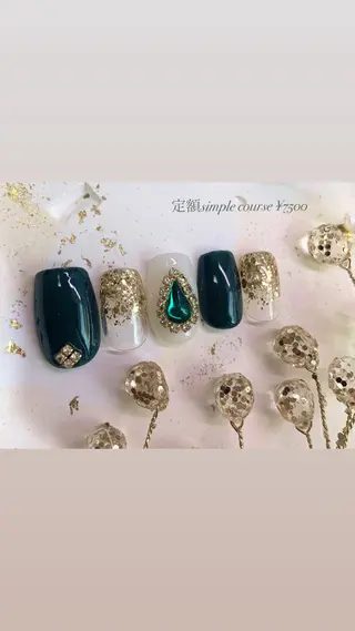 ネイル Nail room Cinnamil【しなみる】所属・Cinnamil Rioのネイルデザイン