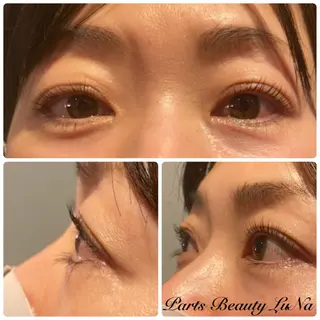 マツエク・マツパ LuNa Eyeのマツエク・マツパデザイン