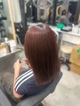 カラー 濵﨑 颯七のヘアスタイル