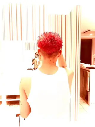 ショート メンズ Ash 中岡ゆうたのヘアスタイル