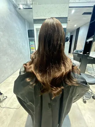 ロング 原宿/プルエ ク/上品カラー/そらのヘアスタイル