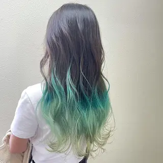 ミディアム カラー パーマ ヘアアレンジ メンズ キッズ ネイル マツエク・マツパ 韓国ボブ/髪質改善 ニュアンス特化RYOのヘアスタイル