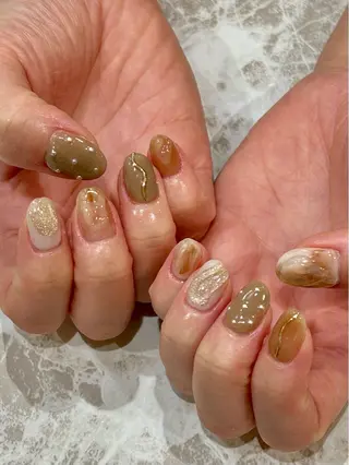 ネイル 前田 萌のネイルデザイン