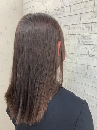 セミロング カラー 🐈‍⬛Namie 🐈‍⬛のヘアスタイル