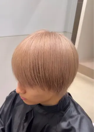 ショート カラー メンズ 超有名店から独立/ メンズ特化/ジンのヘアスタイル