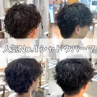 ショート パーマ メンズ 💥横浜メンズ特化 💥ルキのヘアスタイル