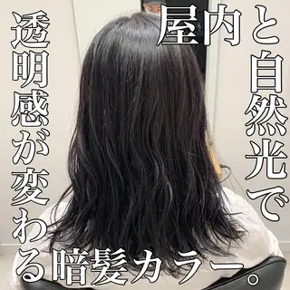 ロング カラー ARMONY表参道所属・韓国風専門 RYOのヘアスタイル