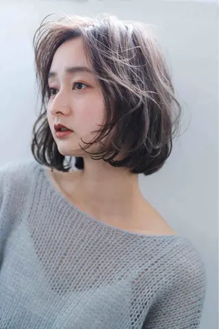ミディアム フラミューム 伊勢崎のヘアスタイル