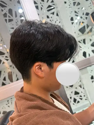 ミディアム KEEN creative hair溝の口店所属・💈理容室 KEEN ﾊｯﾄﾘのヘアスタイル