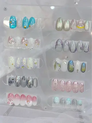 ネイル Queennail 北堀江Yumiのネイルデザイン