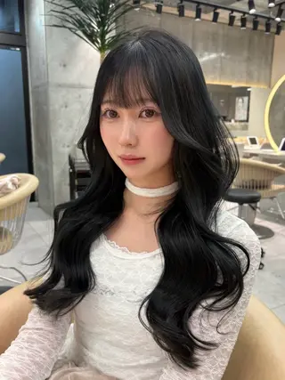 ロング カラー toco.⋆𝜗𝜚 / 天神美容師のヘアスタイル