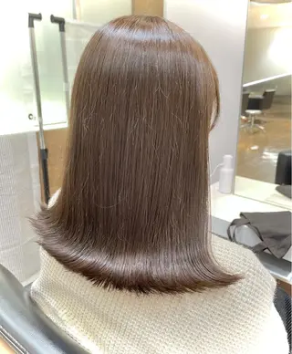 セミロング カラー 提案型カウンセリング が大好評✨鈴木瑛也のヘアスタイル