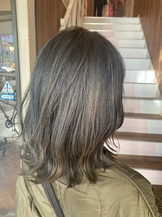 カラー パーマ ヘアアレンジ キッズ 【暗め透明感カラー】 【インナー】小島良太のヘアスタイル