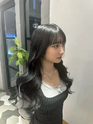 ロング 透明感カラー/レイ ヤーカット/KaHoのヘアスタイル