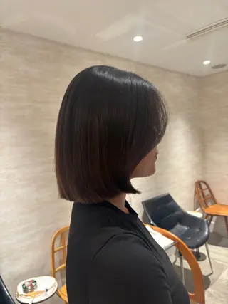 ショート 🫧Miyu パーマ 縮毛🫧のヘアスタイル