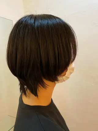 ショート カラー 黒田 凱斗のヘアスタイル