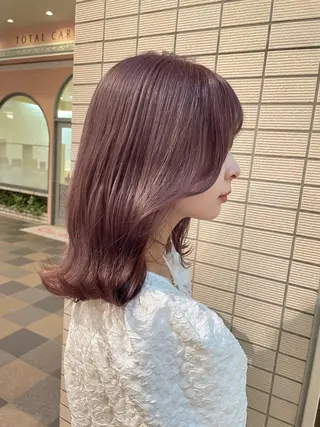 セミロング KANA🌷 髪質改善のヘアスタイル