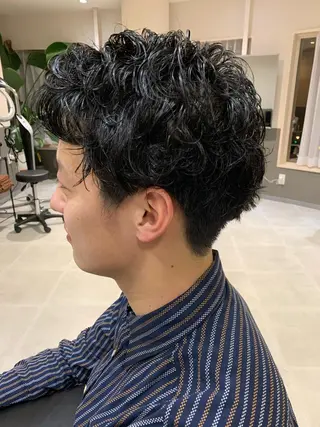 ショート パーマ IT by ALBUM八王子店のヘアスタイル