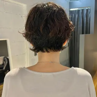 ショート 吉祥寺/パーマ/ カラー/Abeのヘアスタイル